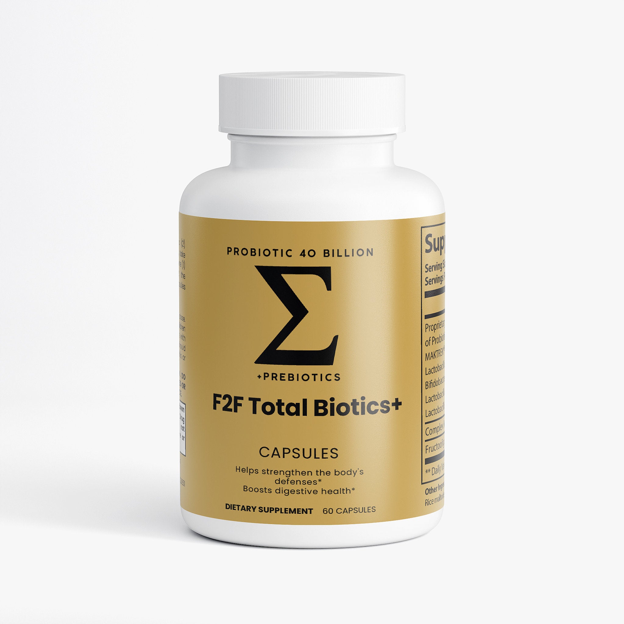 Probiotic 40 Billion with Prebiotics