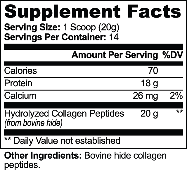 F2F Grass-Fed Hydrolyzed Collagen Peptides