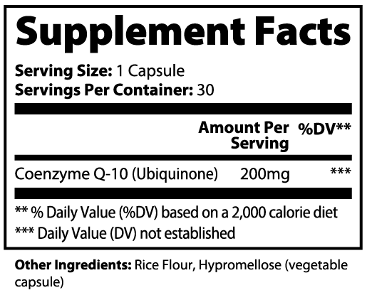 F2F CoQ10 Ubiquinone